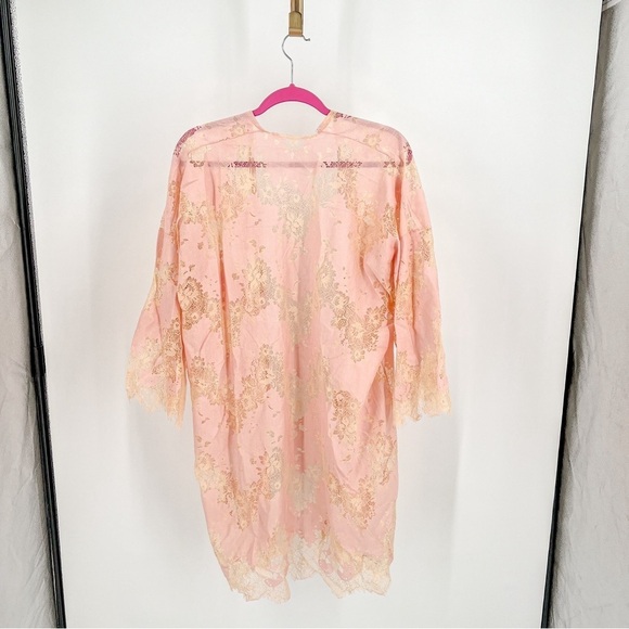 Rikka One size pink/cream kimono - Picture 3 of 4